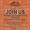 2nd Annual First Responders Cook-off - Saturday, April 26th at Lula 9am-2pm!
