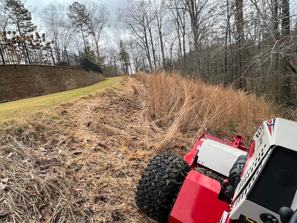 Slope Mowing with The Ventrac 4520Z in North Georgia