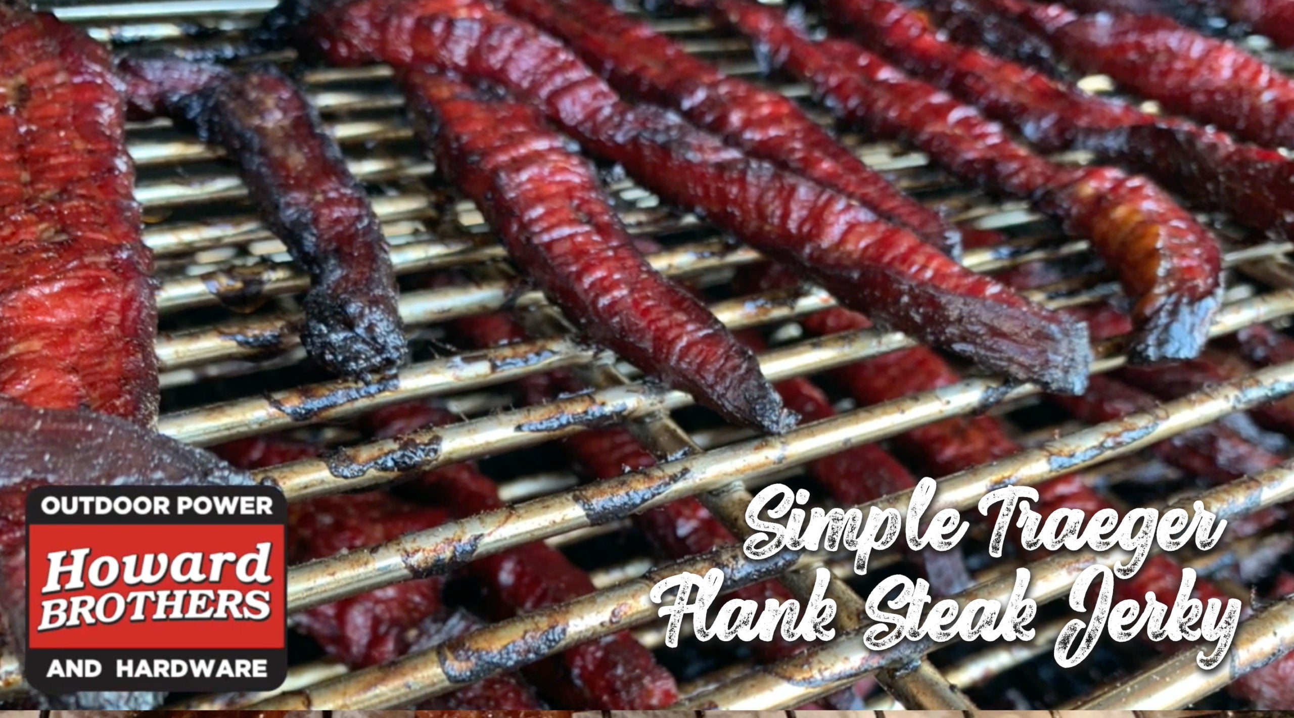 Traeger Recipe - Simple Traeger Flank Steak Jerky