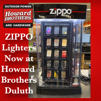 Zippo Lighters at Howard Brothers Duluth