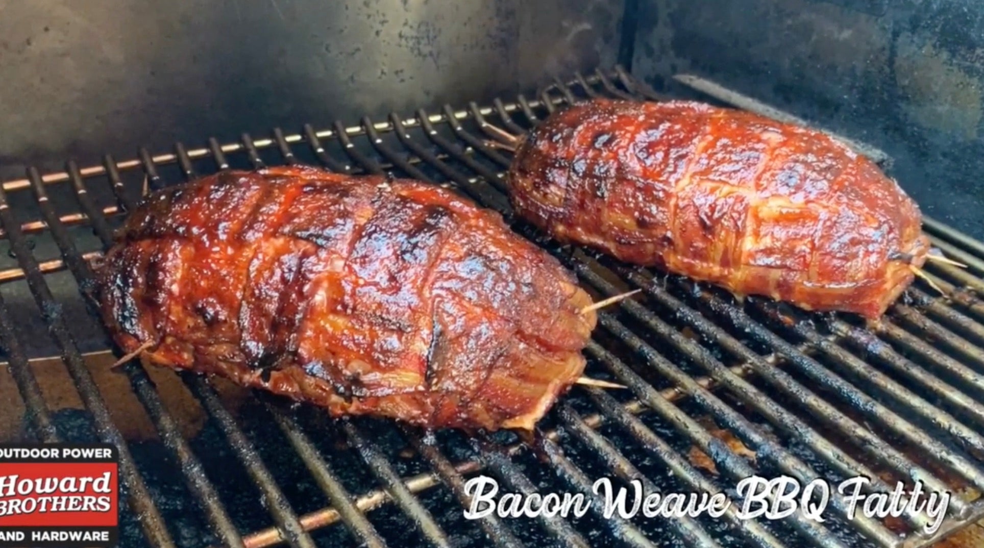 Traeger Recipe - Bacon Weave BBQ Fatty