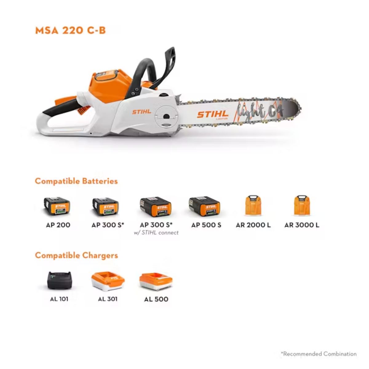 Stihl MSA 220 C-B BATTERY CHAIN SAW POWER UNIT – Howard Brothers