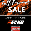 Prep for Fall with Echo and Get a Free Blower at Howard Brothers