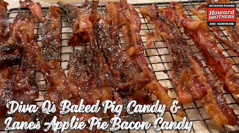 Traeger Cook - Diva Q’s Baked Pig Candy & Lane’s Apple Pie Bacon Candy