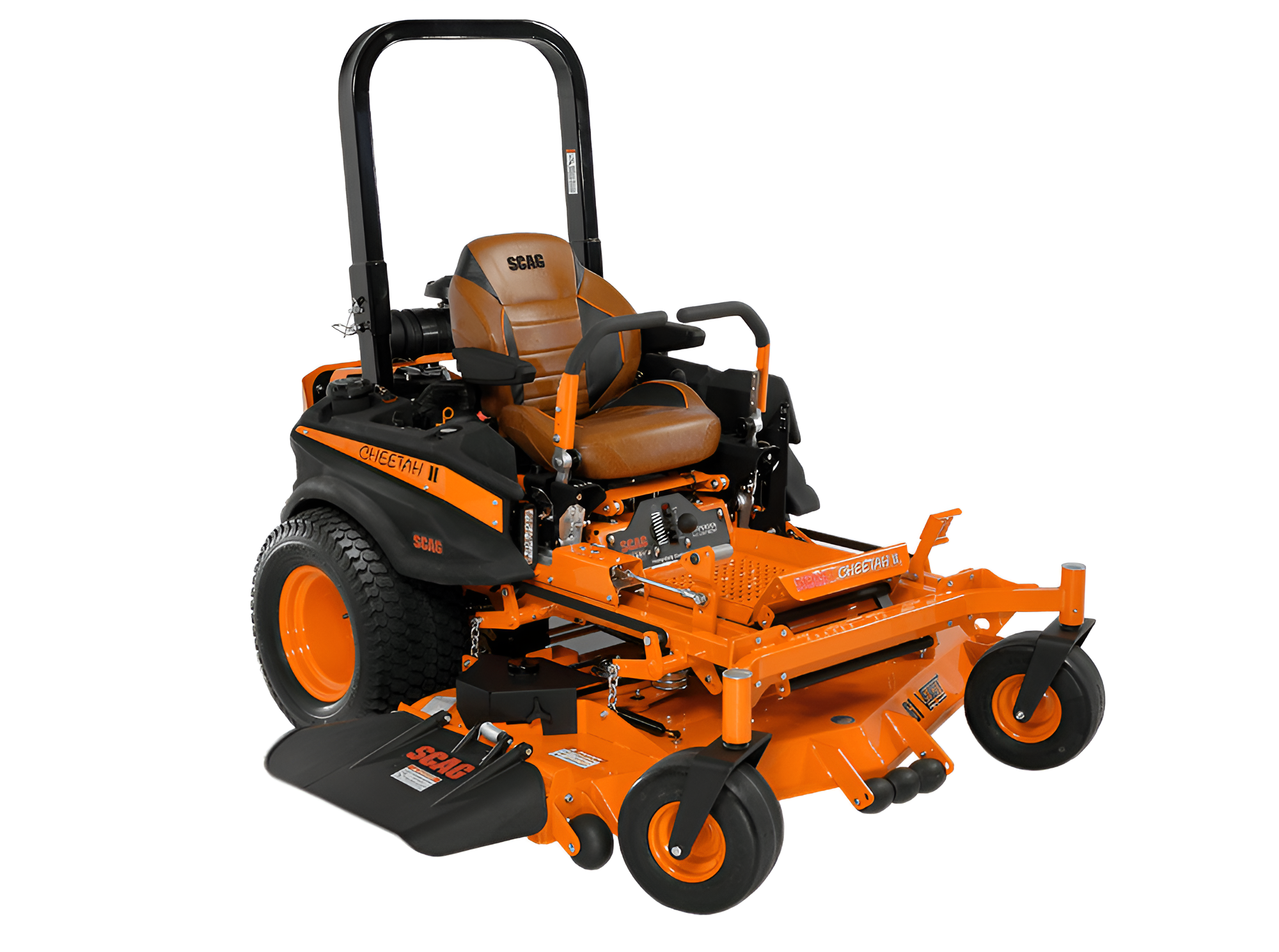 オシアジガーB61-2/HP Scag Cheetah II SCZII-61V-38FX-EFI 61 In. Zero Turn Mower